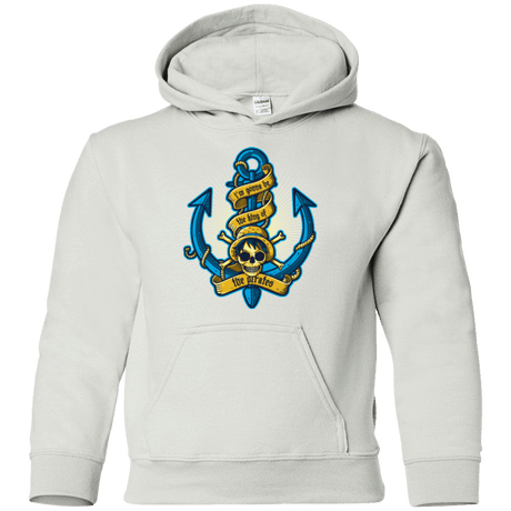 Sweatshirts White / YS KING OF PIRATES Youth Hoodie