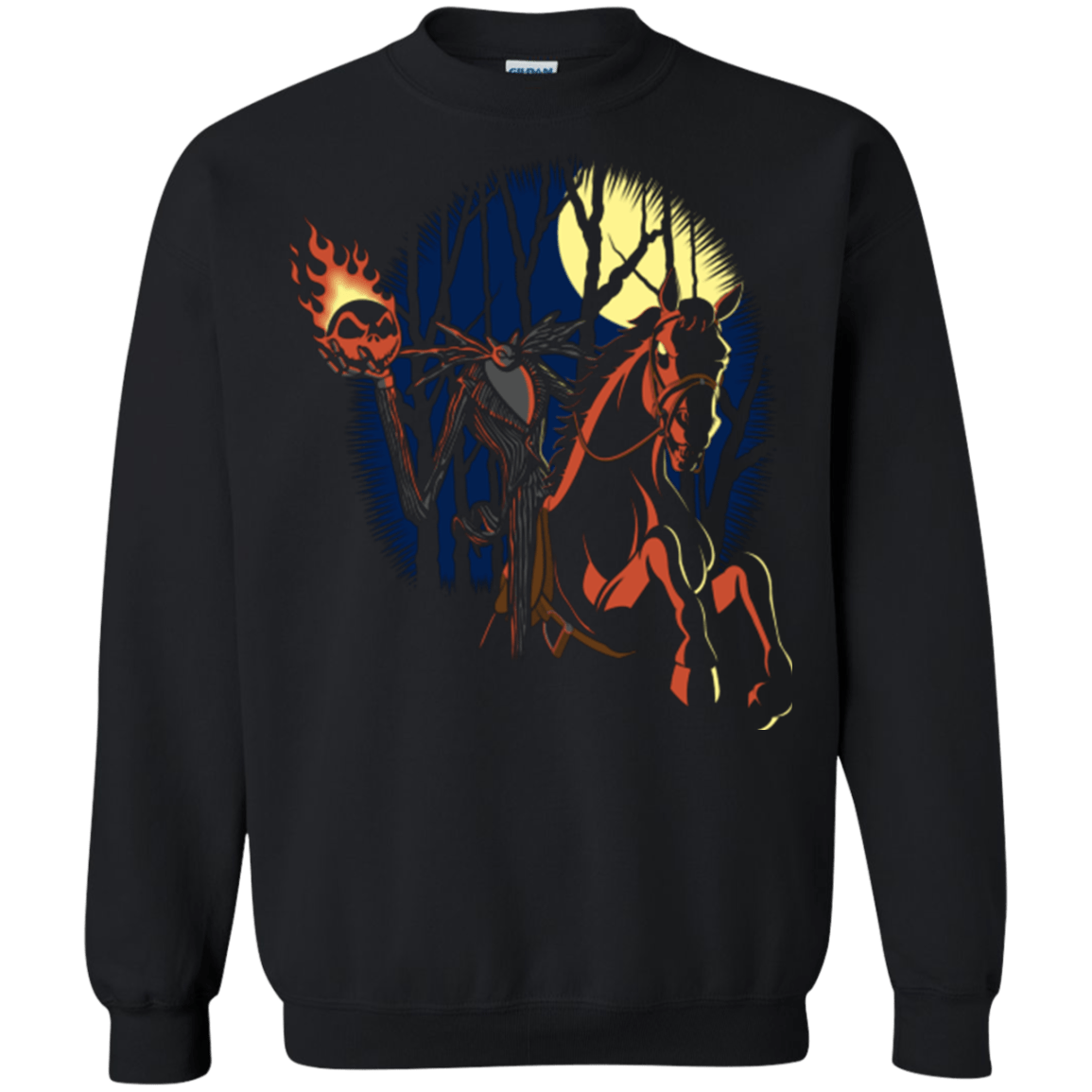 Sweatshirts Black / Small King of the Hollow_designs by mephias Crewneck Sweatshirt
