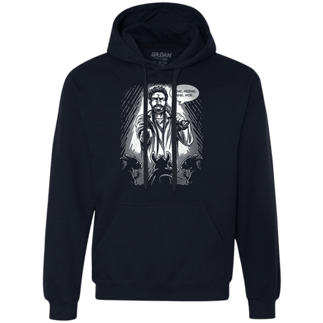 Sweatshirts Navy / Small King of the Rats Premium Fleece Hoodie