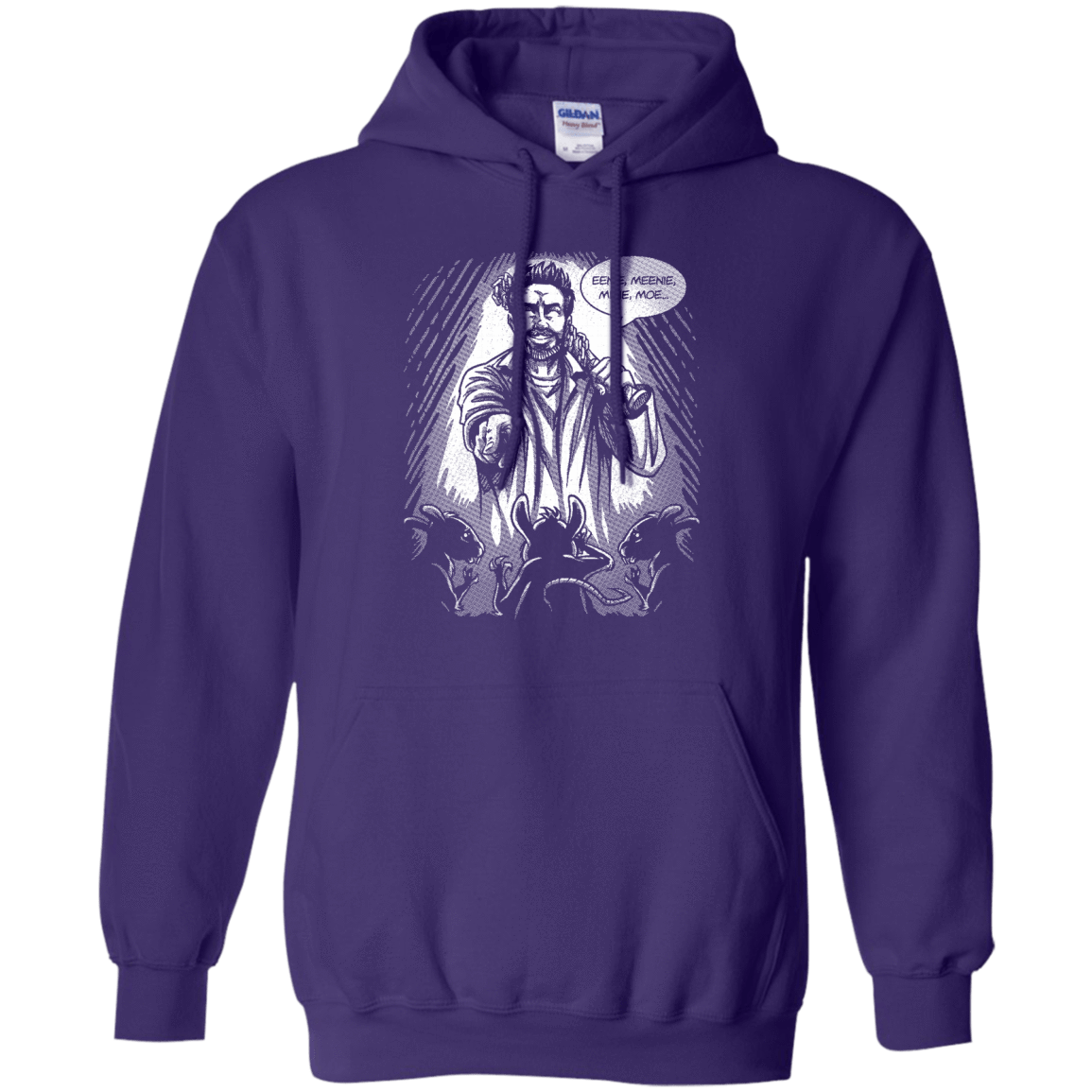 Sweatshirts Purple / Small King of the Rats Pullover Hoodie