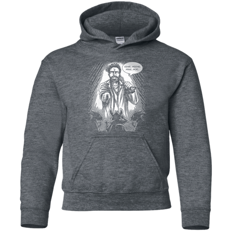 Sweatshirts Dark Heather / YS King of the Rats Youth Hoodie