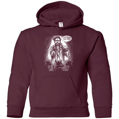 Sweatshirts Maroon / YS King of the Rats Youth Hoodie