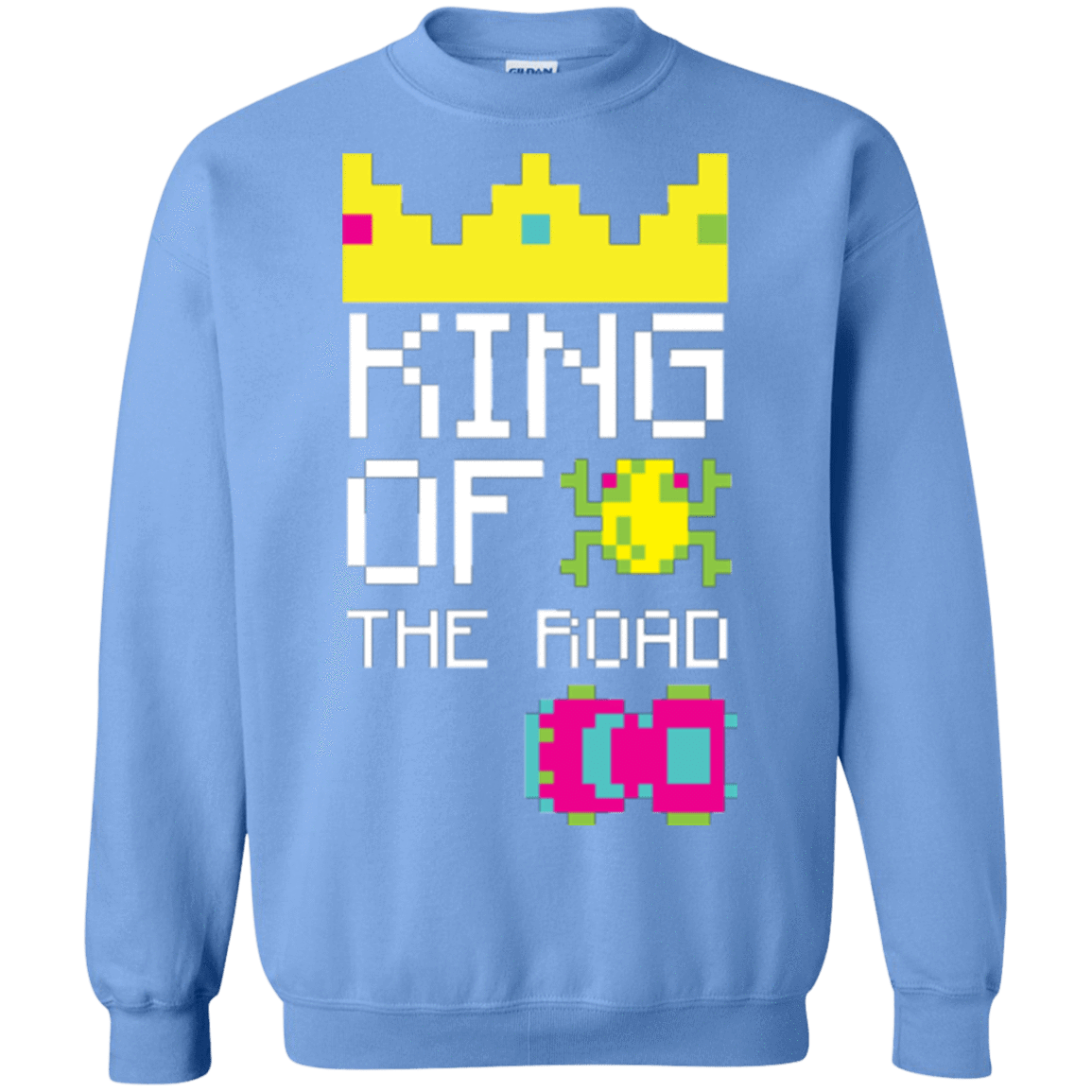 Sweatshirts Carolina Blue / Small King Of The Road Crewneck Sweatshirt