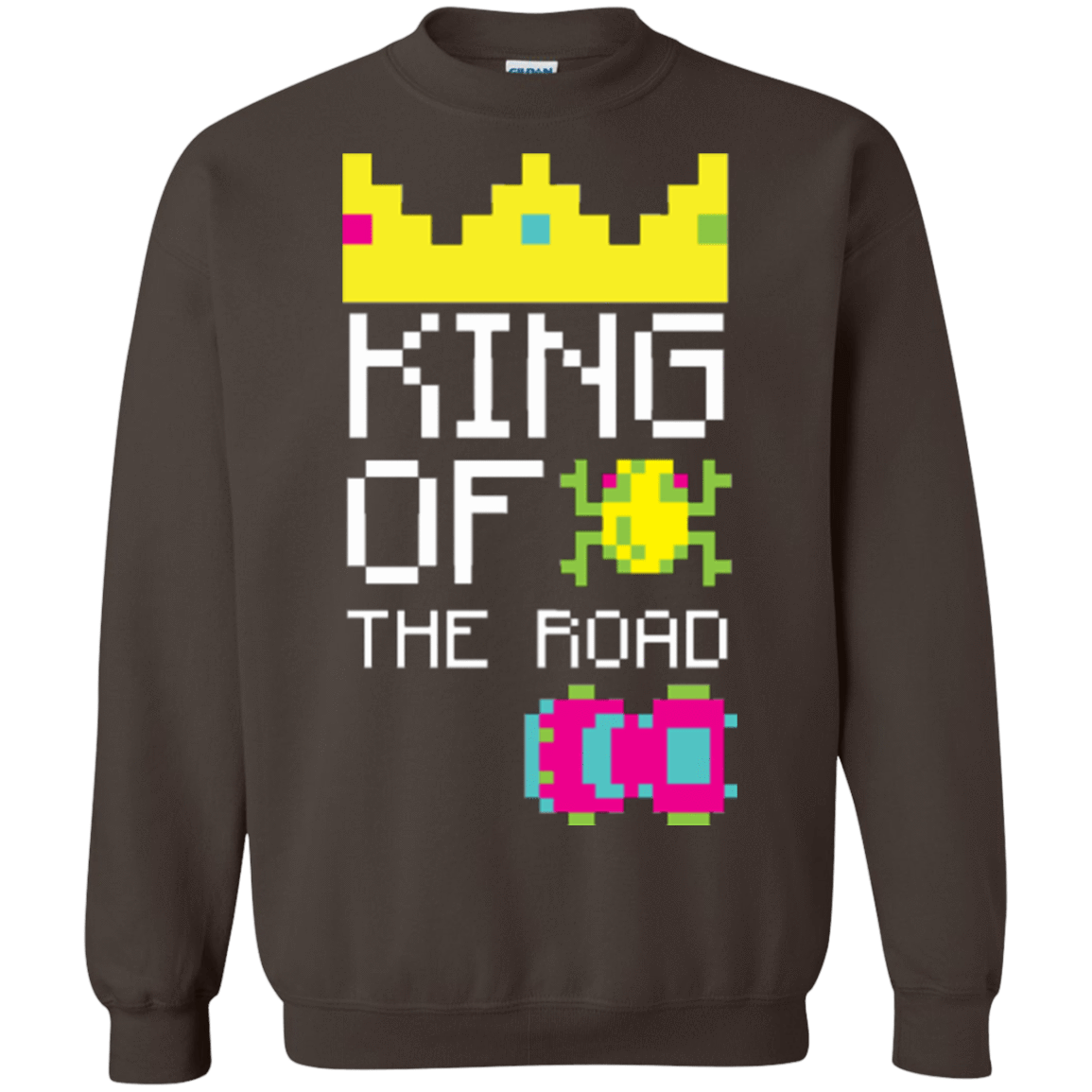 Sweatshirts Dark Chocolate / Small King Of The Road Crewneck Sweatshirt