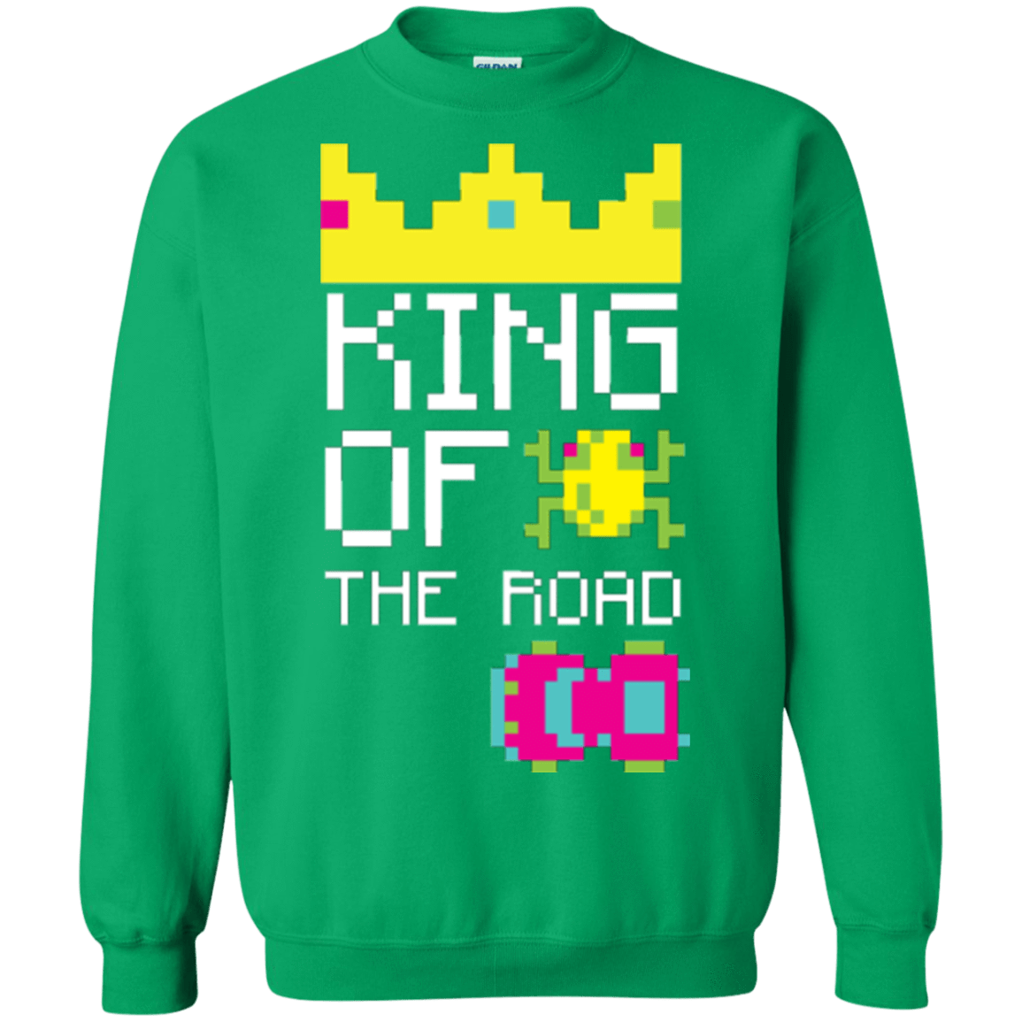 Sweatshirts Irish Green / Small King Of The Road Crewneck Sweatshirt