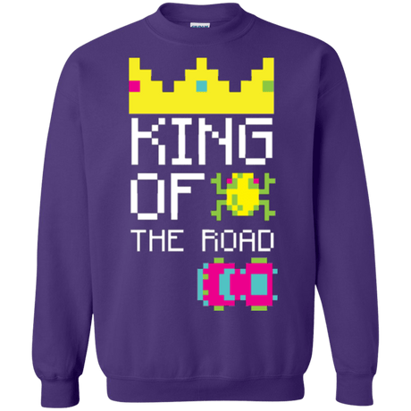 Sweatshirts Purple / Small King Of The Road Crewneck Sweatshirt