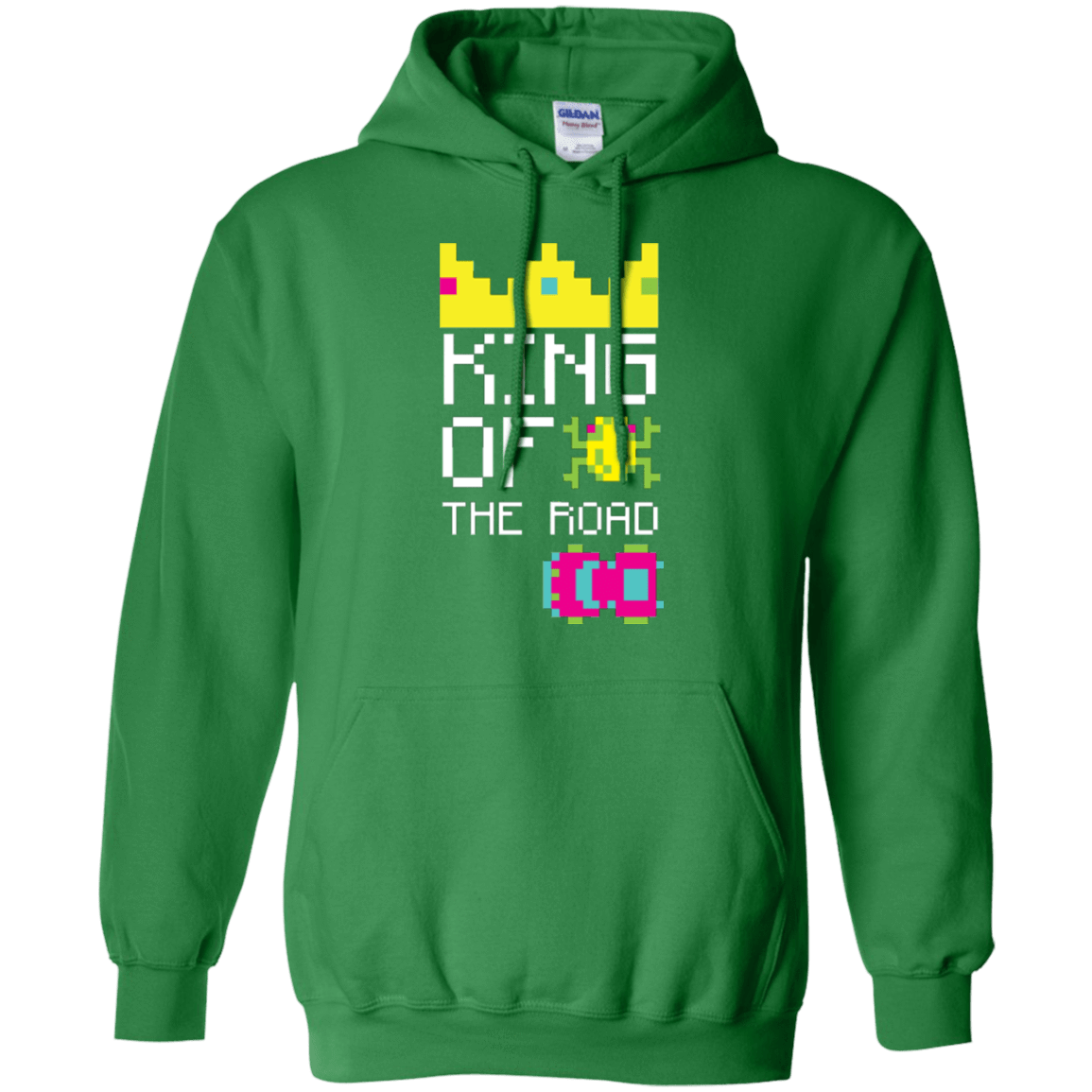 Sweatshirts Irish Green / Small King Of The Road Pullover Hoodie