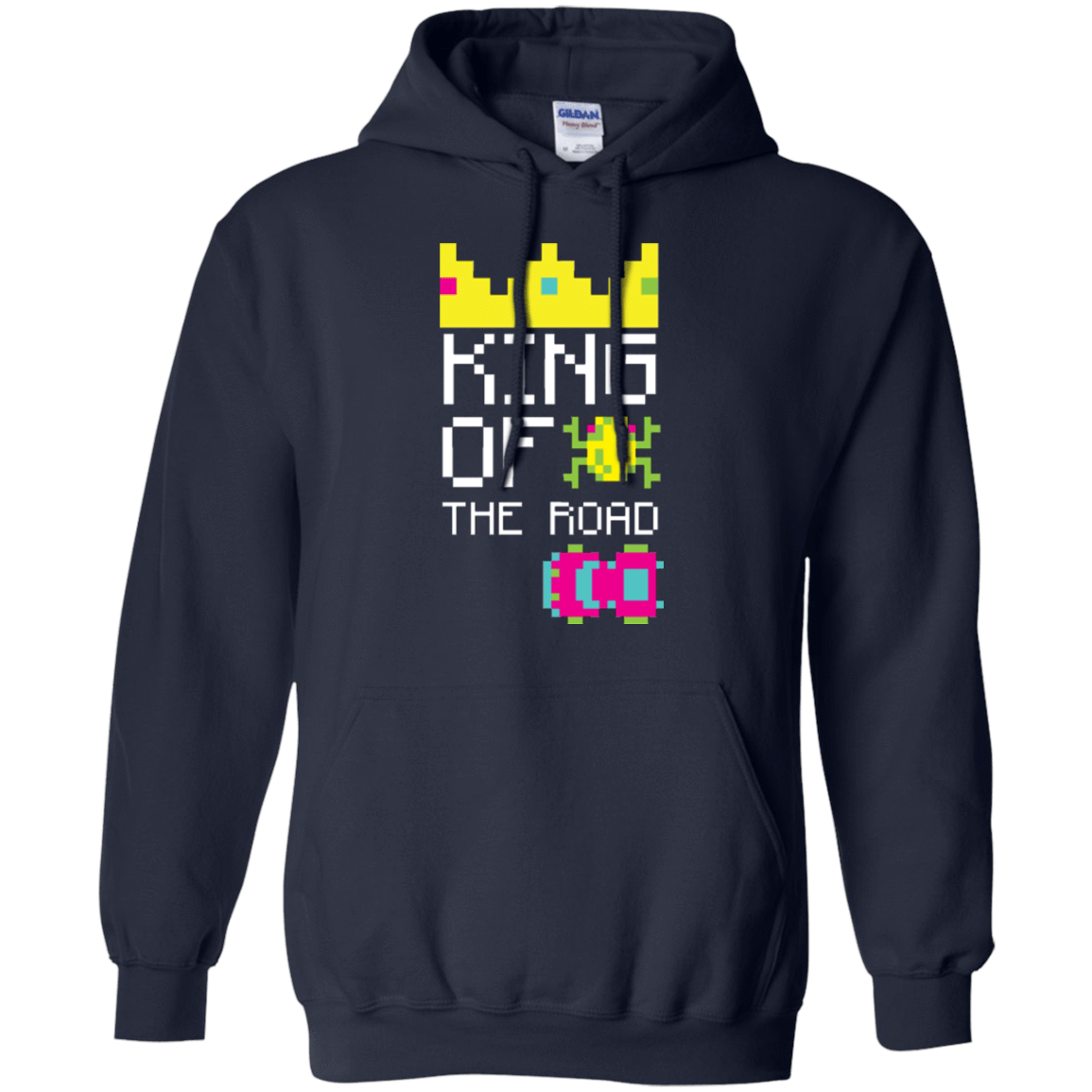 Sweatshirts Navy / Small King Of The Road Pullover Hoodie