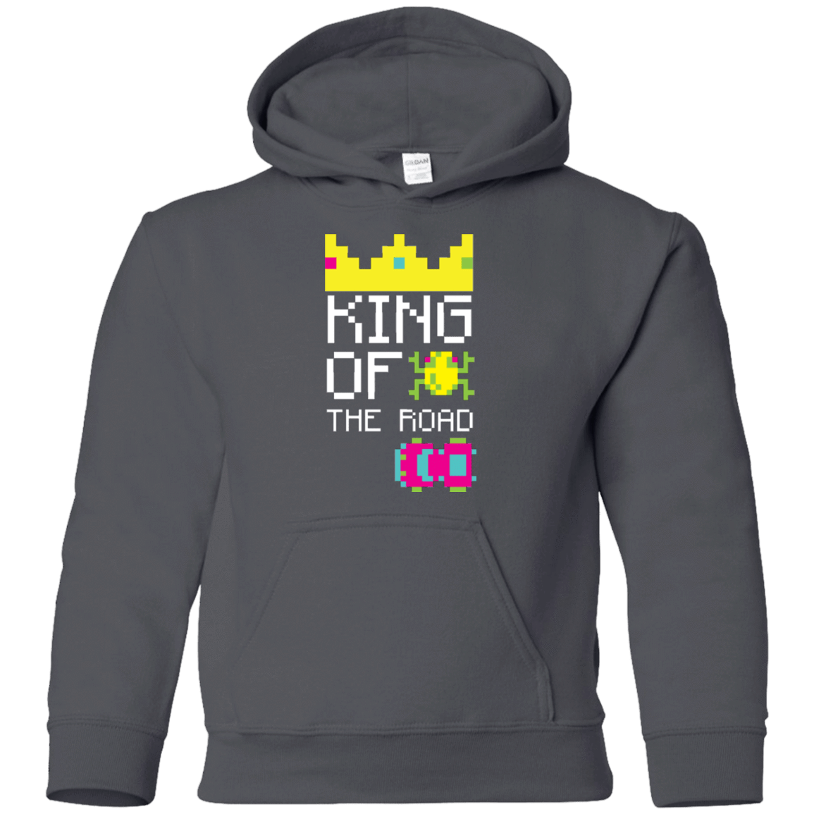 Sweatshirts Charcoal / YS King Of The Road Youth Hoodie