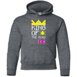 Sweatshirts Dark Heather / YS King Of The Road Youth Hoodie