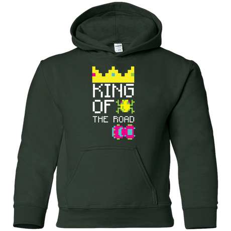 Sweatshirts Forest Green / YS King Of The Road Youth Hoodie