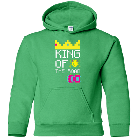 Sweatshirts Irish Green / YS King Of The Road Youth Hoodie
