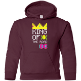 Sweatshirts Maroon / YS King Of The Road Youth Hoodie