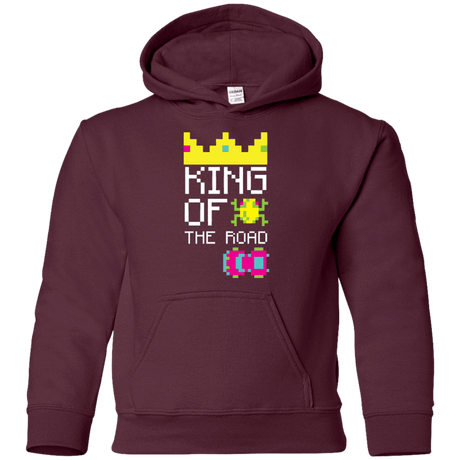 Sweatshirts Maroon / YS King Of The Road Youth Hoodie