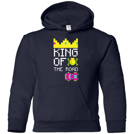 Sweatshirts Navy / YS King Of The Road Youth Hoodie