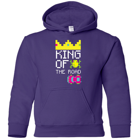 Sweatshirts Purple / YS King Of The Road Youth Hoodie