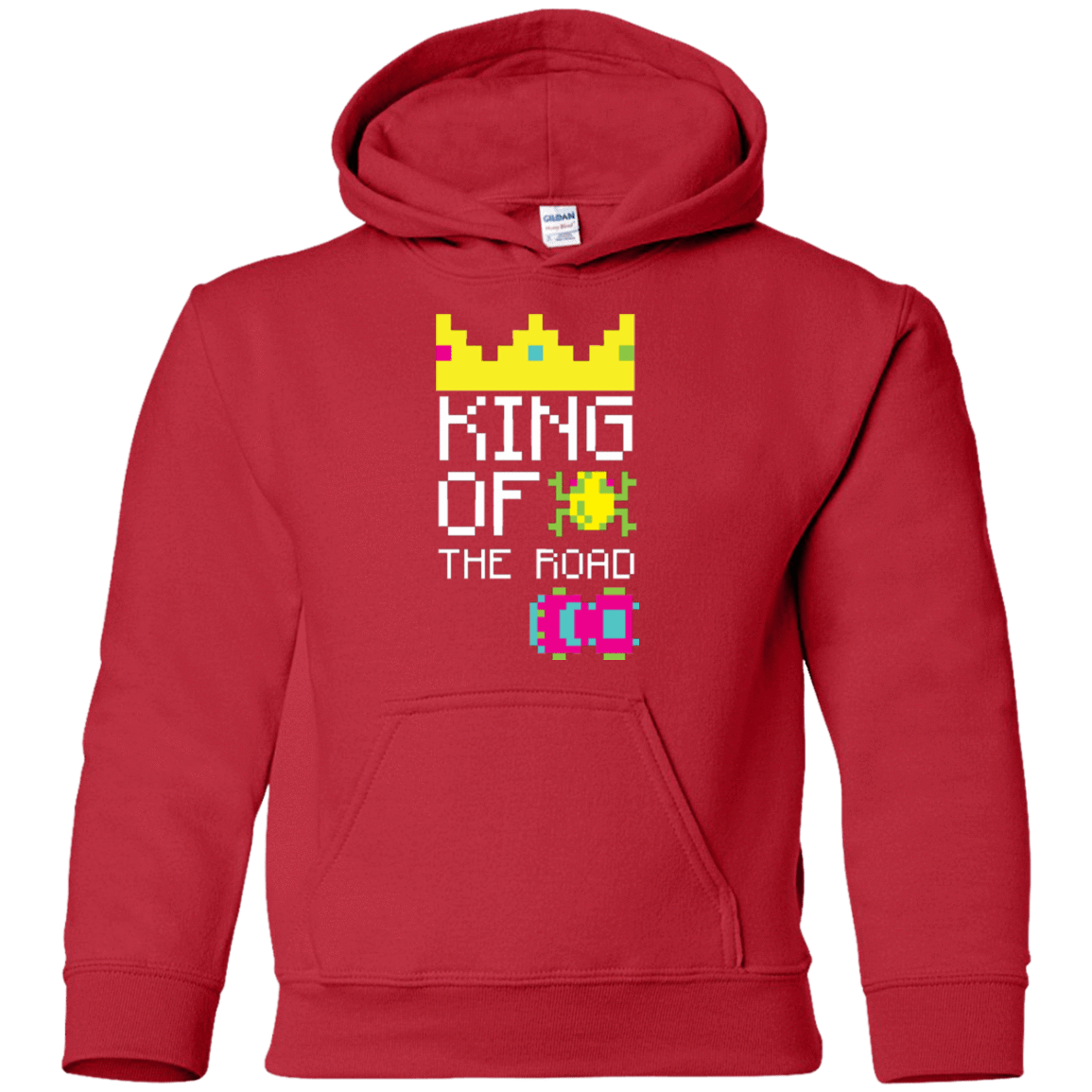 Sweatshirts Red / YS King Of The Road Youth Hoodie