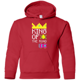 Sweatshirts Red / YS King Of The Road Youth Hoodie