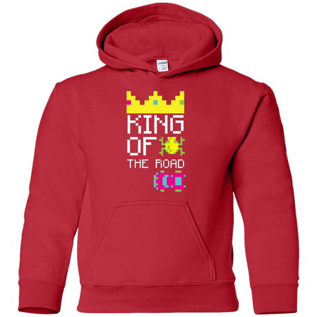 Sweatshirts Red / YS King Of The Road Youth Hoodie