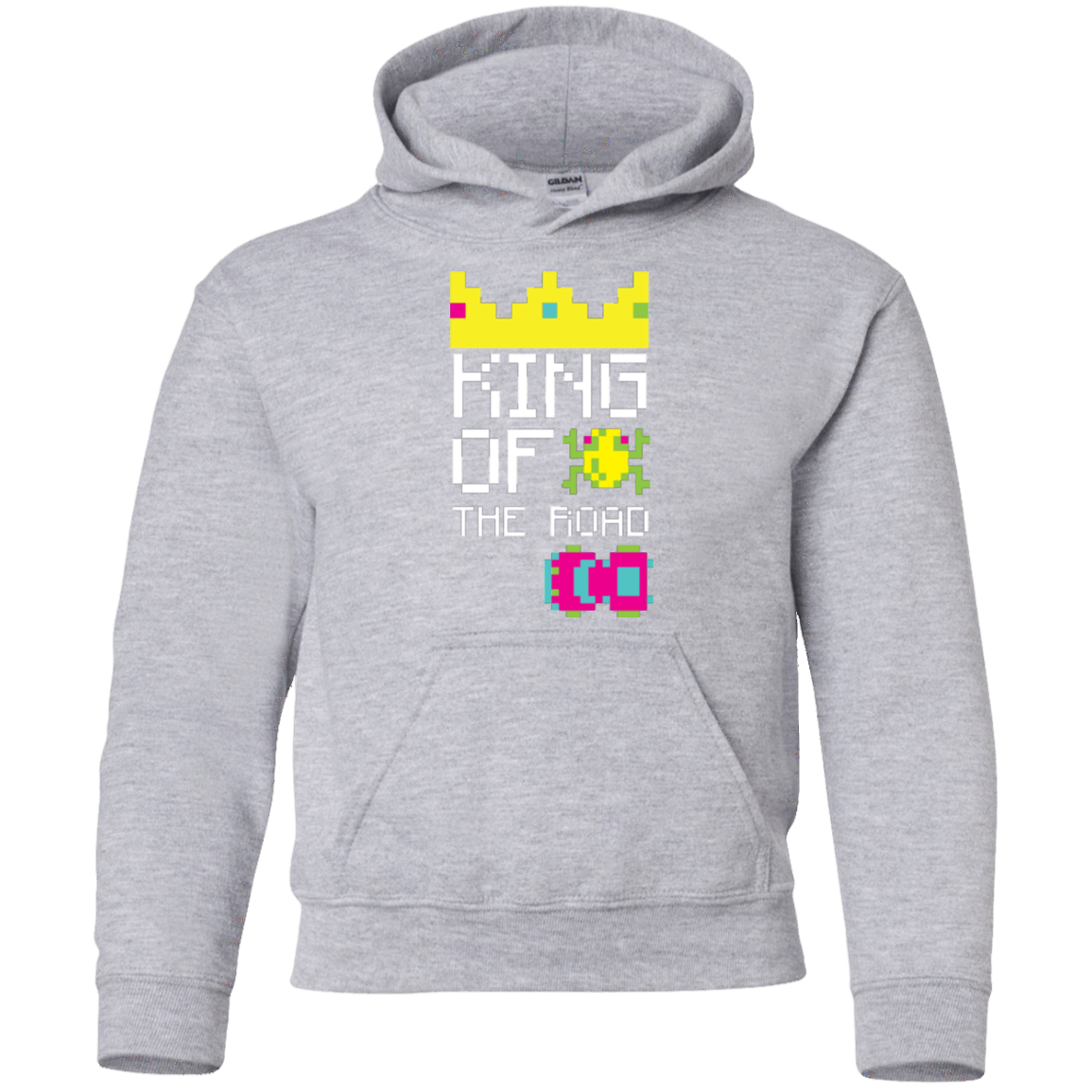 Sweatshirts Sport Grey / YS King Of The Road Youth Hoodie