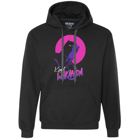 Sweatshirts Black / S King of Wakanda Premium Fleece Hoodie