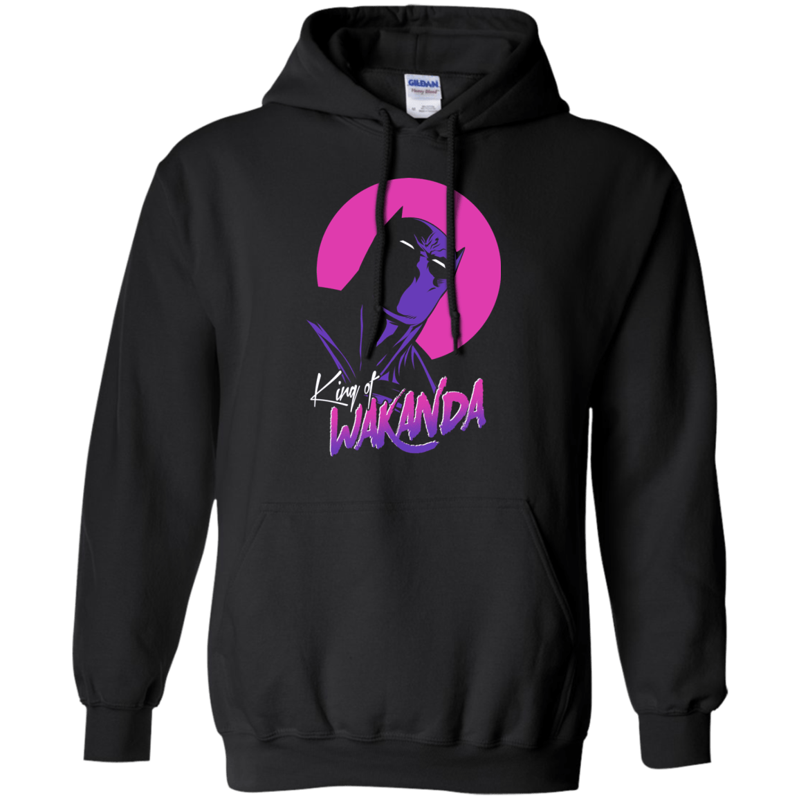 Sweatshirts Black / S King of Wakanda Pullover Hoodie
