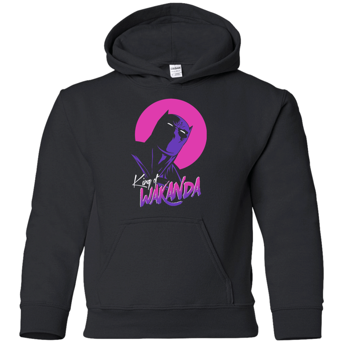 Sweatshirts Black / YS King of Wakanda Youth Hoodie