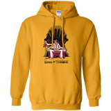 Sweatshirts Gold / Small King on Throne Pullover Hoodie