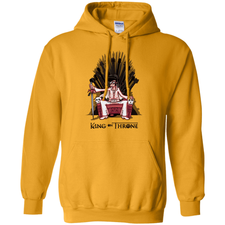 Sweatshirts Gold / Small King on Throne Pullover Hoodie