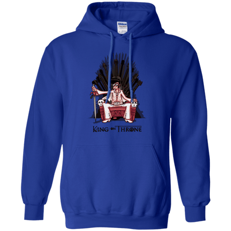 Sweatshirts Royal / Small King on Throne Pullover Hoodie