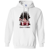 Sweatshirts White / Small King on Throne Pullover Hoodie