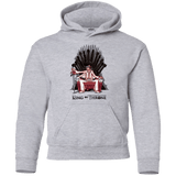 Sweatshirts Sport Grey / YS King on Throne Youth Hoodie