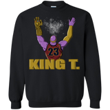 Sweatshirts Black / S King Thanos Crewneck Sweatshirt