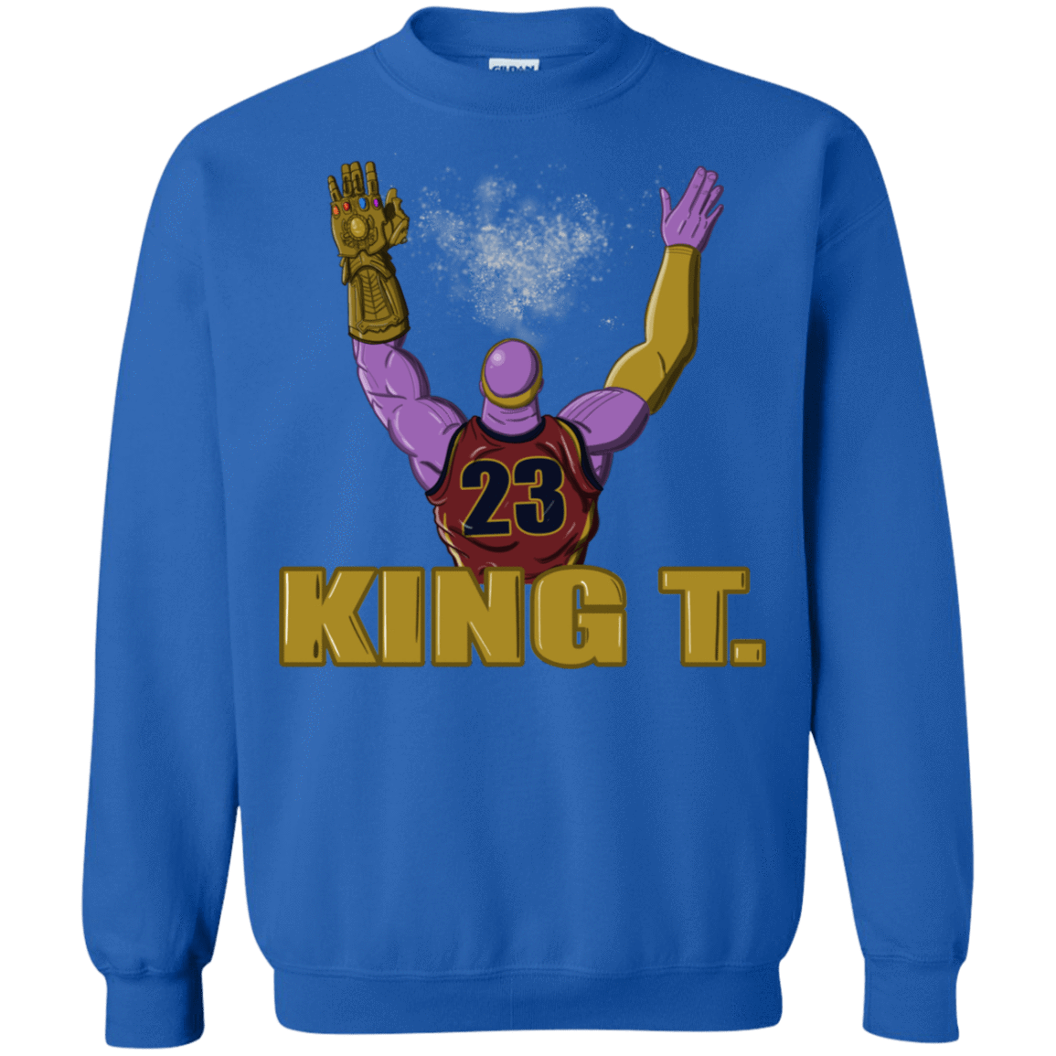 Sweatshirts Royal / S King Thanos Crewneck Sweatshirt