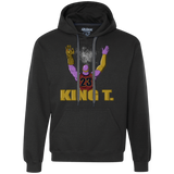 Sweatshirts Black / S King Thanos Premium Fleece Hoodie