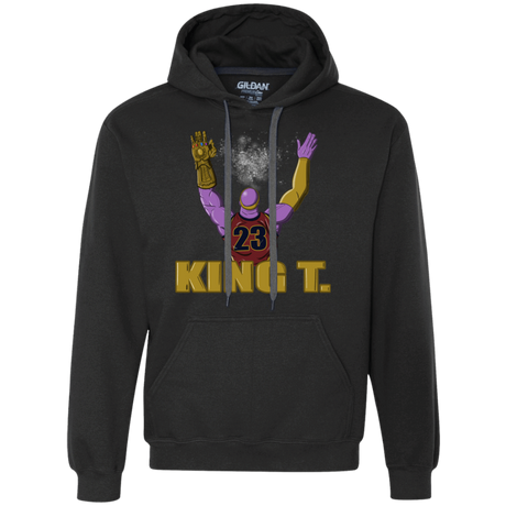 Sweatshirts Black / S King Thanos Premium Fleece Hoodie