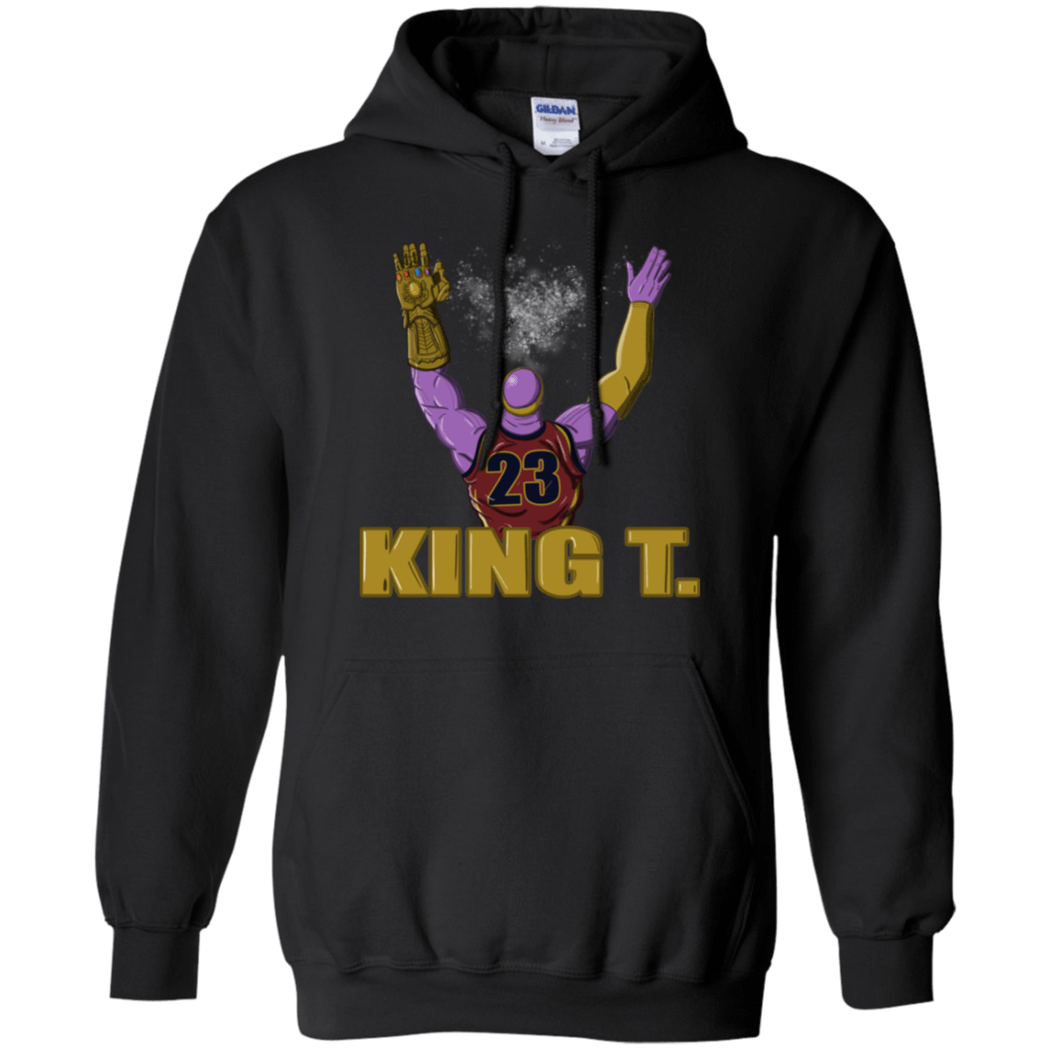 Sweatshirts Black / S King Thanos Pullover Hoodie