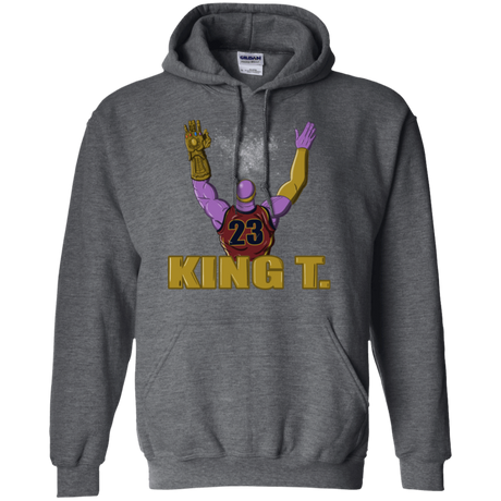 Sweatshirts Dark Heather / S King Thanos Pullover Hoodie