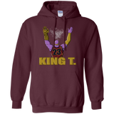 Sweatshirts Maroon / S King Thanos Pullover Hoodie