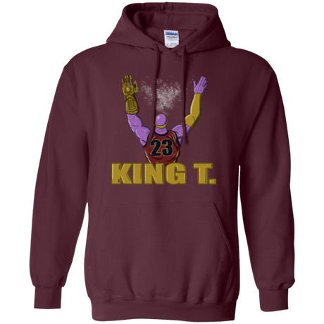 Sweatshirts Maroon / S King Thanos Pullover Hoodie