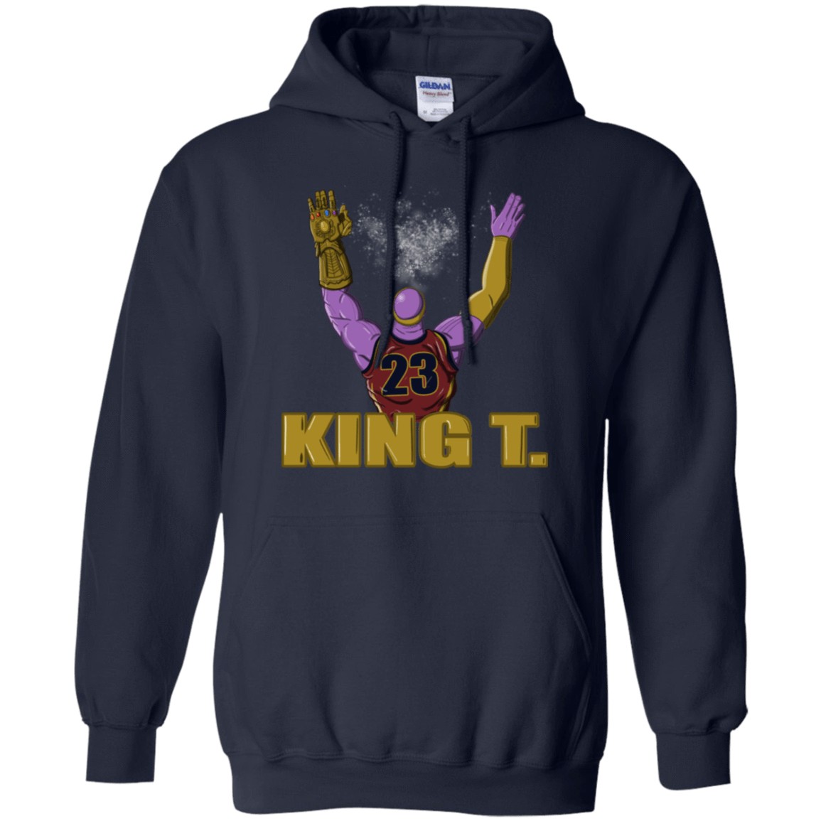 Sweatshirts Navy / S King Thanos Pullover Hoodie