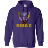 Sweatshirts Purple / S King Thanos Pullover Hoodie