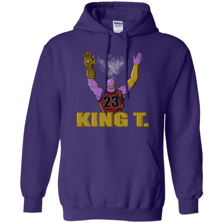 Sweatshirts Purple / S King Thanos Pullover Hoodie