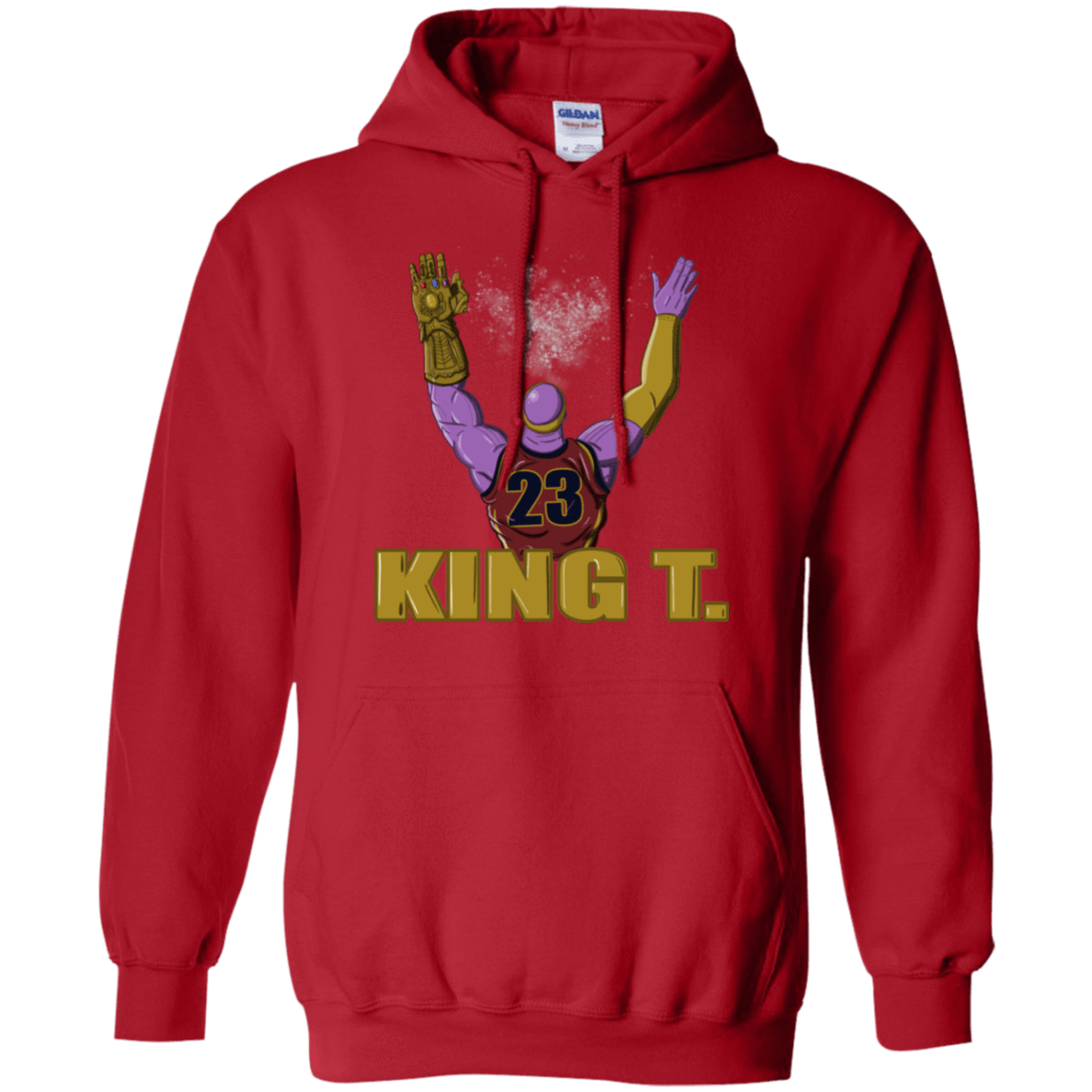 Sweatshirts Red / S King Thanos Pullover Hoodie