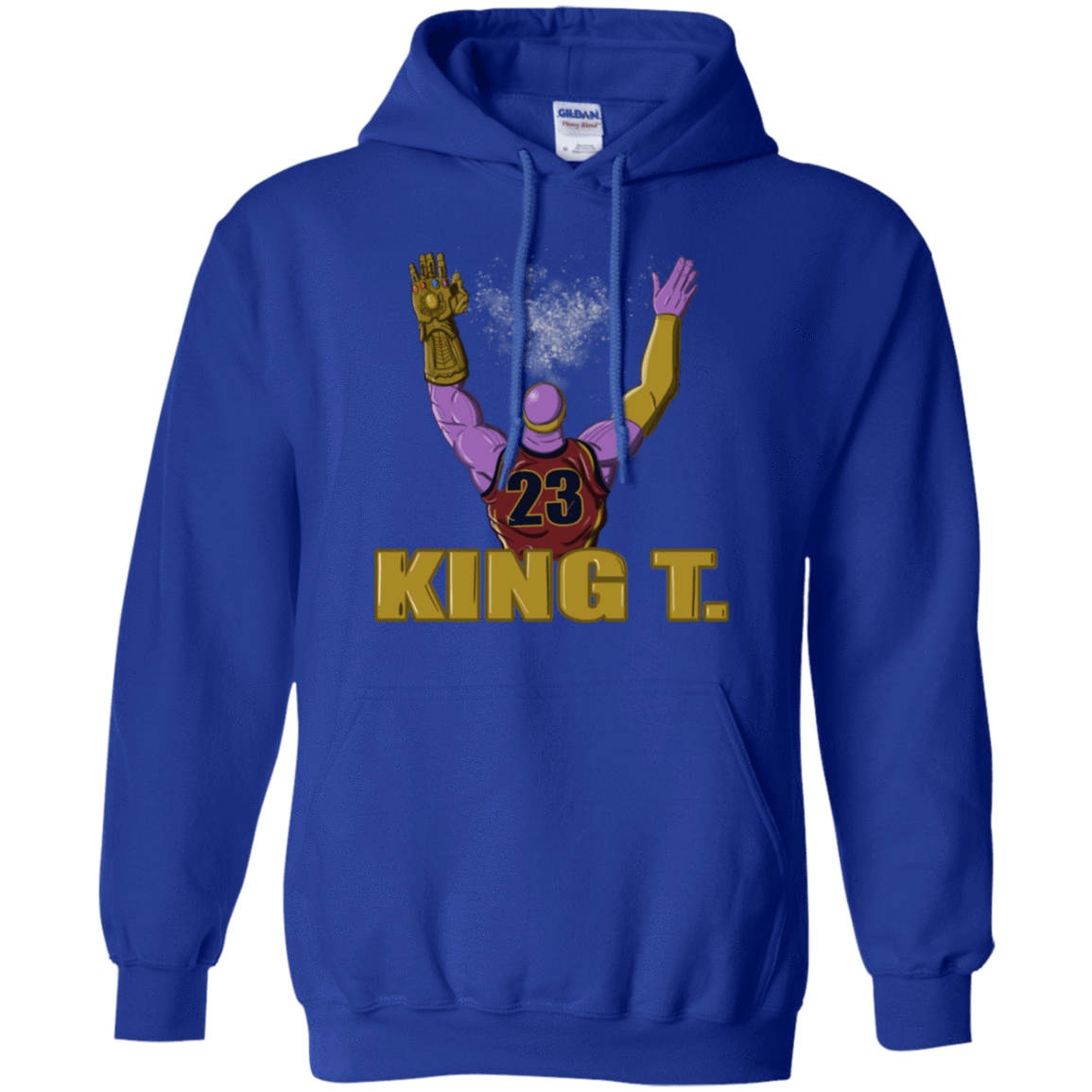 Sweatshirts Royal / S King Thanos Pullover Hoodie