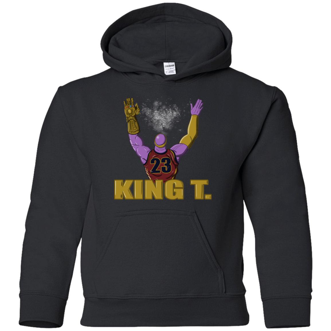 Sweatshirts Black / YS King Thanos Youth Hoodie