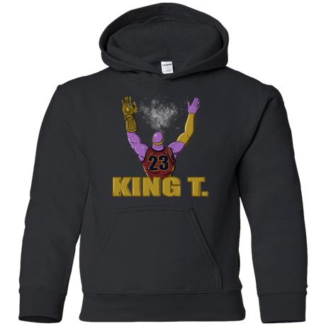 Sweatshirts Black / YS King Thanos Youth Hoodie