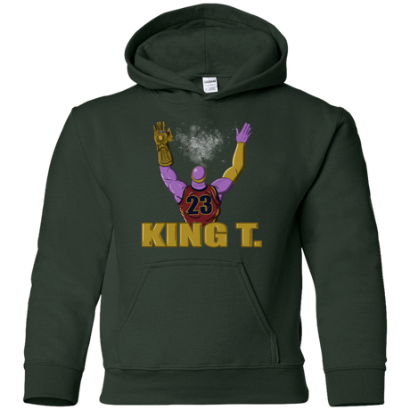 Sweatshirts Forest Green / YS King Thanos Youth Hoodie