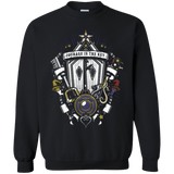 Sweatshirts Black / Small Kingdom & Hearts Crest Crewneck Sweatshirt