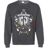 Sweatshirts Dark Heather / Small Kingdom & Hearts Crest Crewneck Sweatshirt